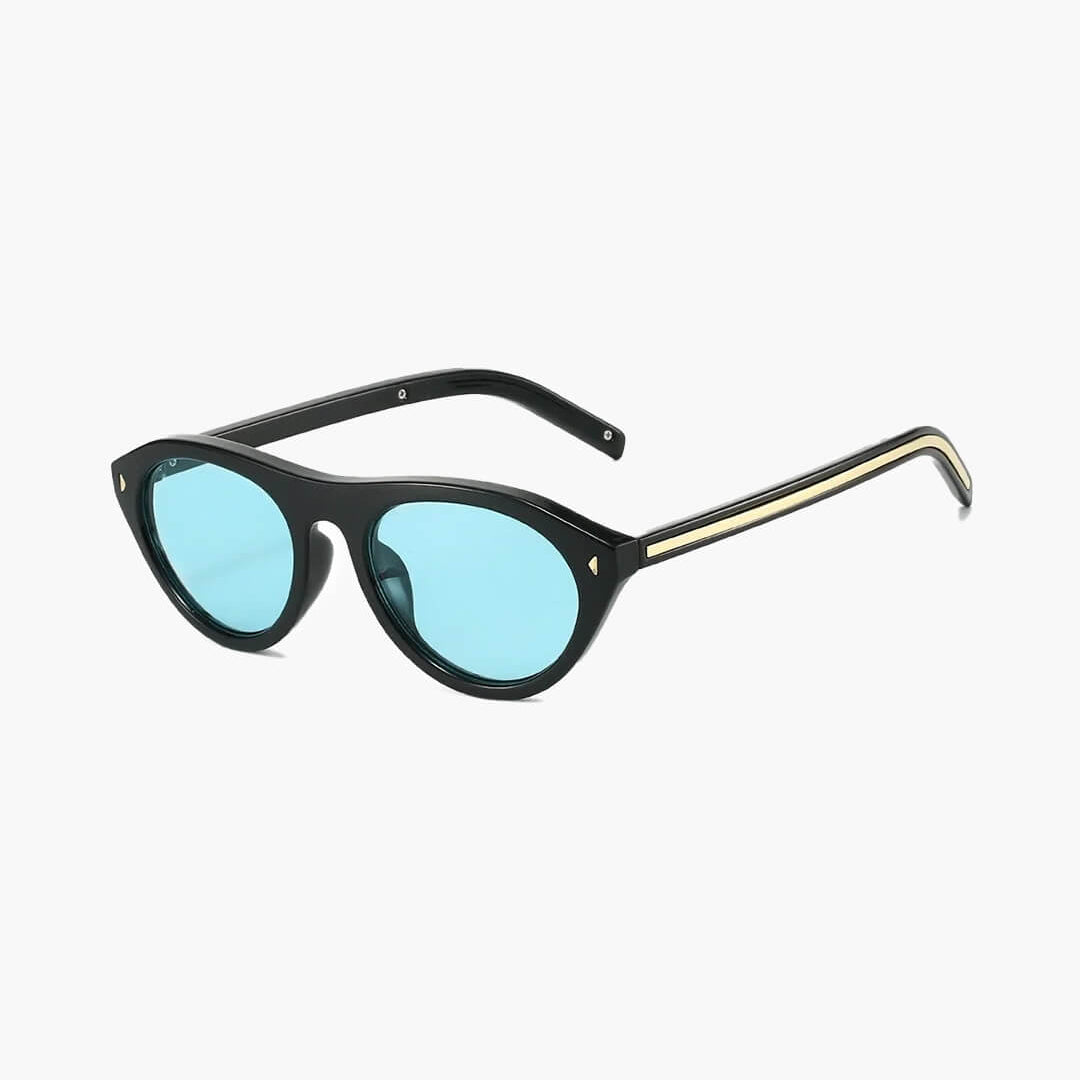 SOERA Elina Oversized Sunglasses - Accessories - Black Blue