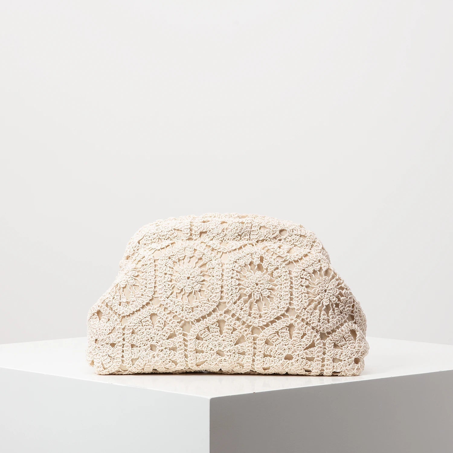 SOERA Sophia Floral Boho Clutch - Bag - Beige
