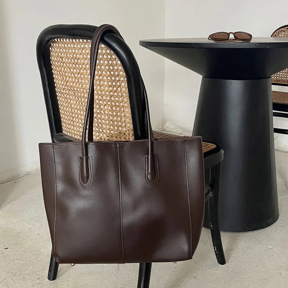 SOERA Cindy Tote Bag - Handbags - 3256806807836694-;ir1755570762866015024 Dark Brown
