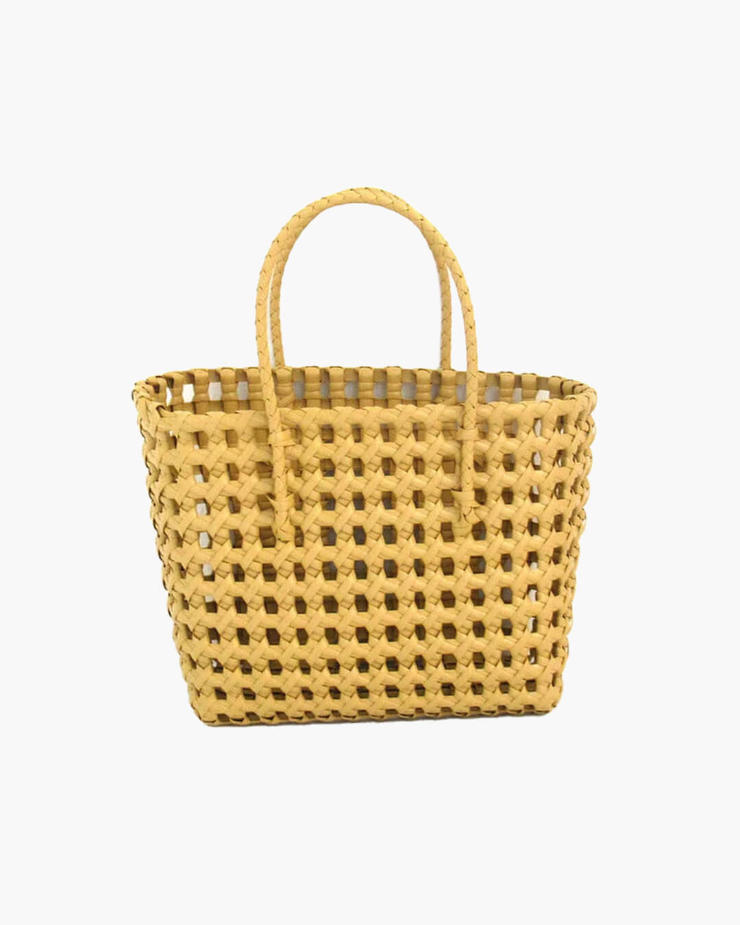 SOERA Cresta Open-Weave Tote Bag - Handbags - Beige
