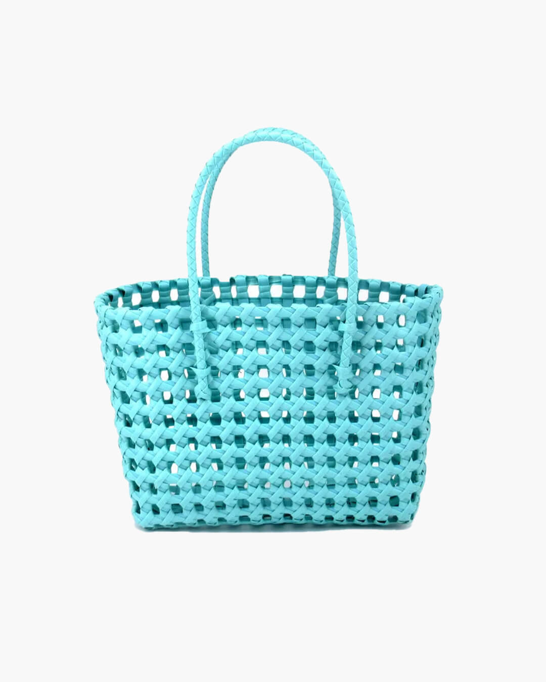 SOERA Cresta Open-Weave Tote Bag - Handbags - Green Blue