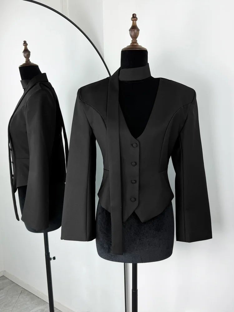 SOERA Angelina Blazer - Jackets - 1005010034759358-;SP1774012026331511617 White L