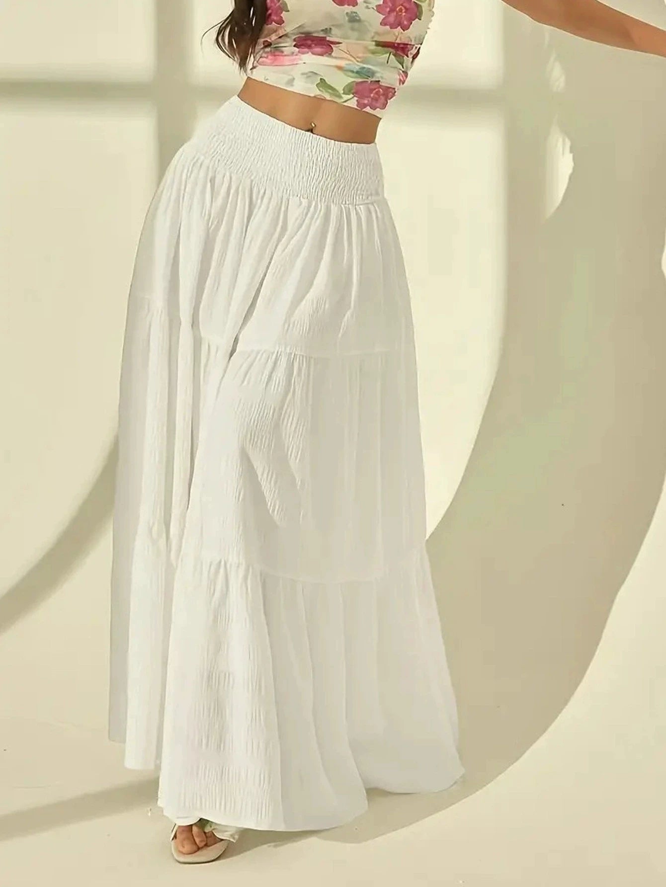 SOERA Celeste Layered Maxi Skirt - Skirts - Black 0XL