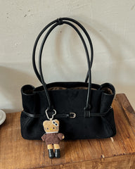 Briana belted toteveske