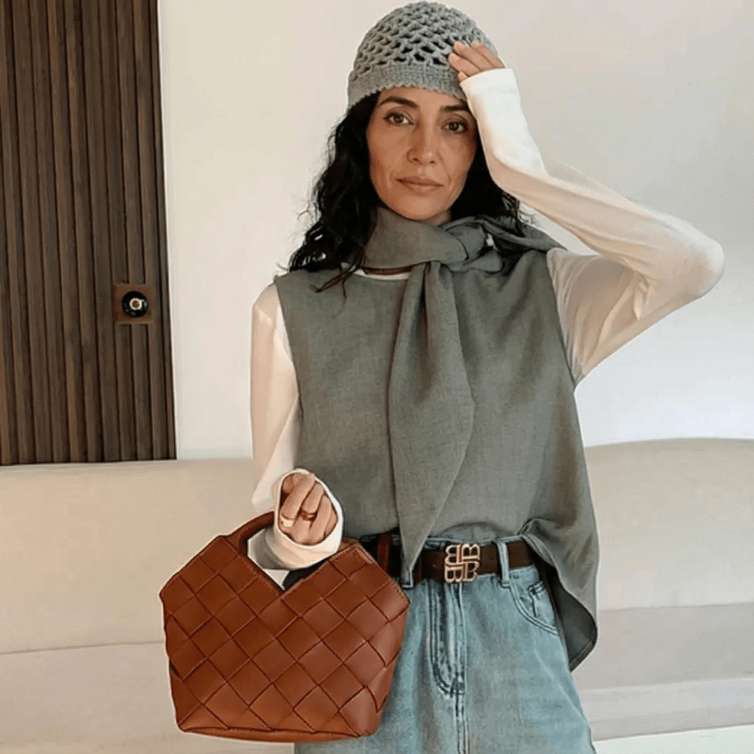 SOERA Lucy Woven Tote Bag - Bag - SOERA-013443-CAR-OS-50435 Brown