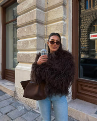 Bella Faux Fur Coat
