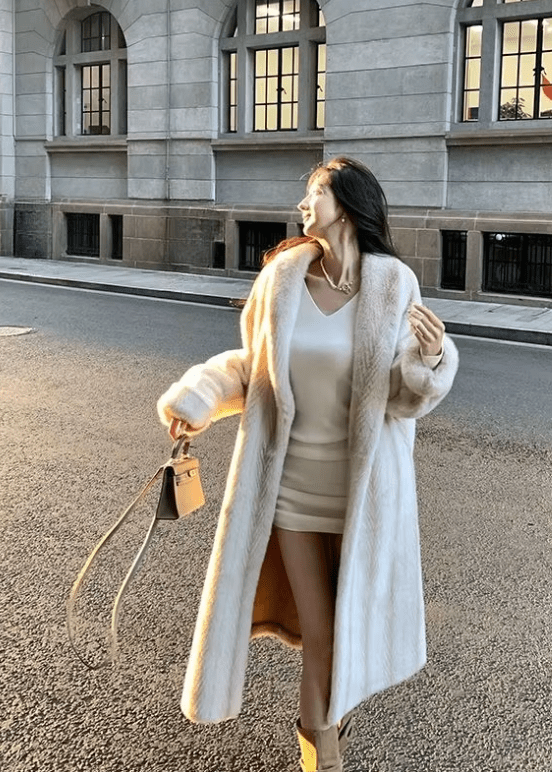 SOERA Suzy Faux Fur Maxi Coat - Coats & Jackets -  Beige One Size