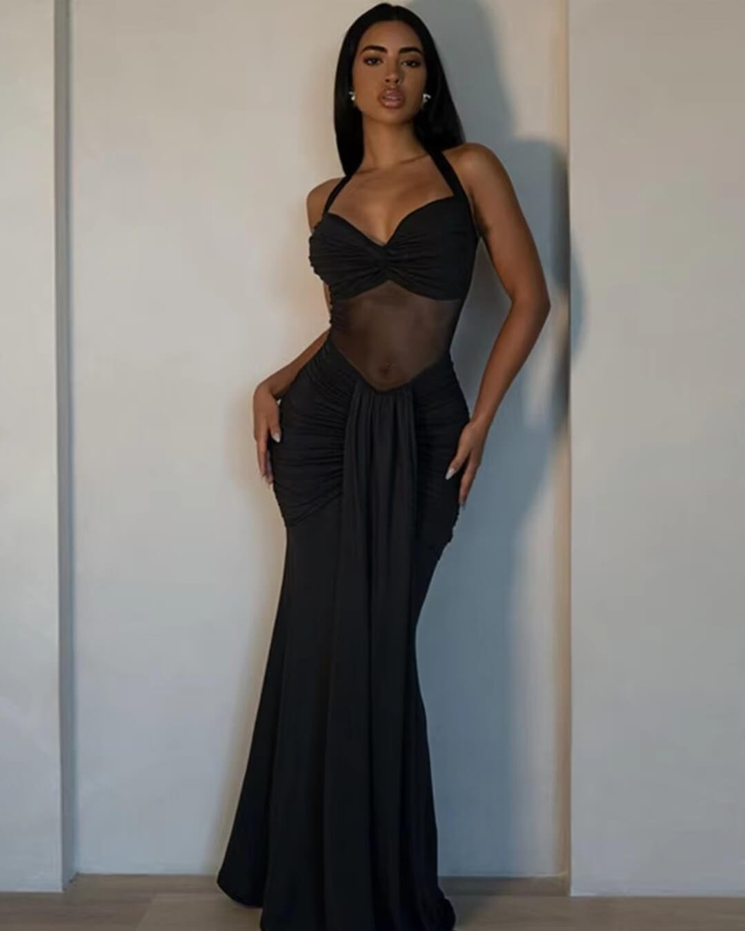 SOERA Fenella Backless Maxi Dress - Dresses - 1005009463486142-;qU1764877297675891154 Black S