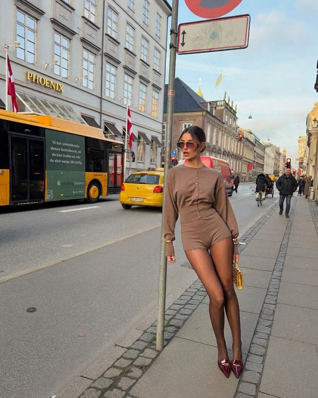 Ellen Ribbed Knit Two-Piece Set