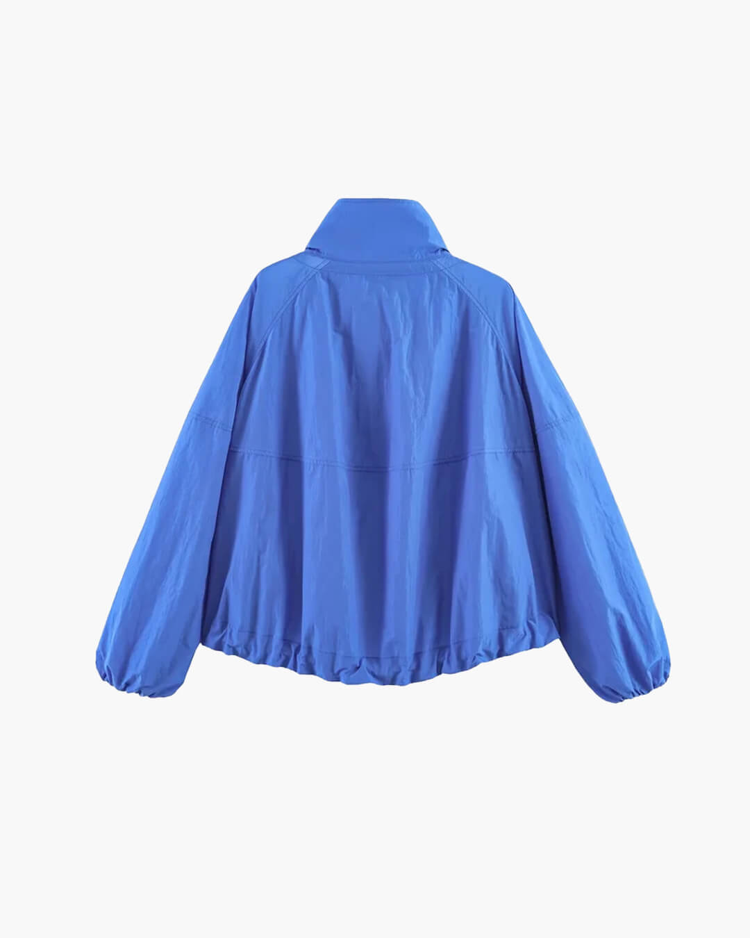 SOERA Alice Stand Collar Windbreaker Jacket - Jacket - SOERA-624963-BLU-L-33123 Blue L