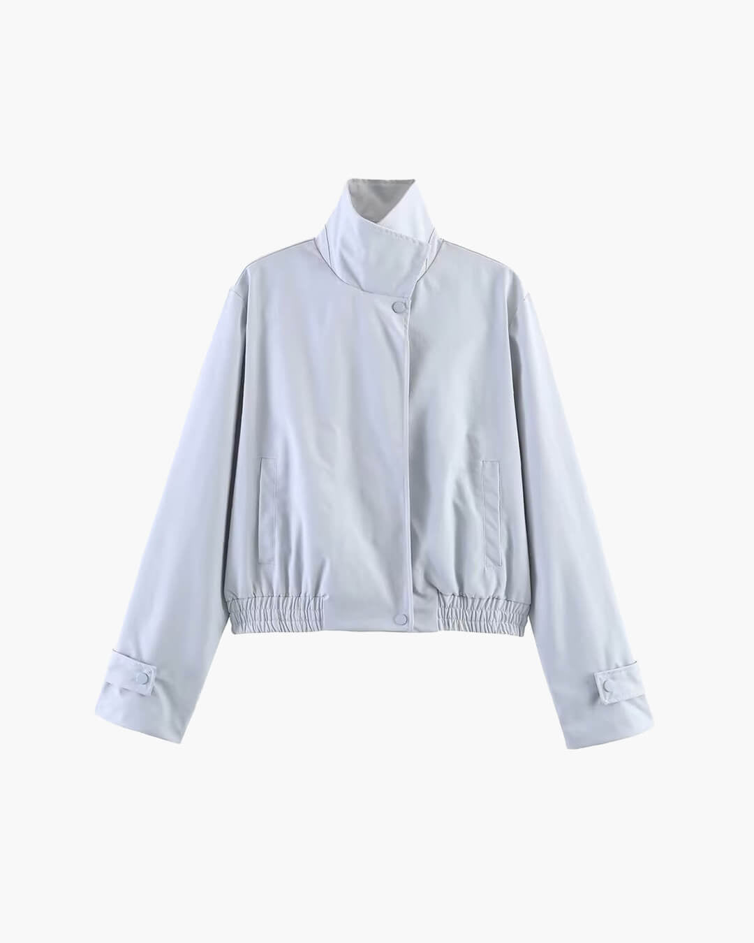 SOERA Jenny High Neck Zip Jacket - Jacket - SOERA-894787-DEF-OS-74438 Light Blue S