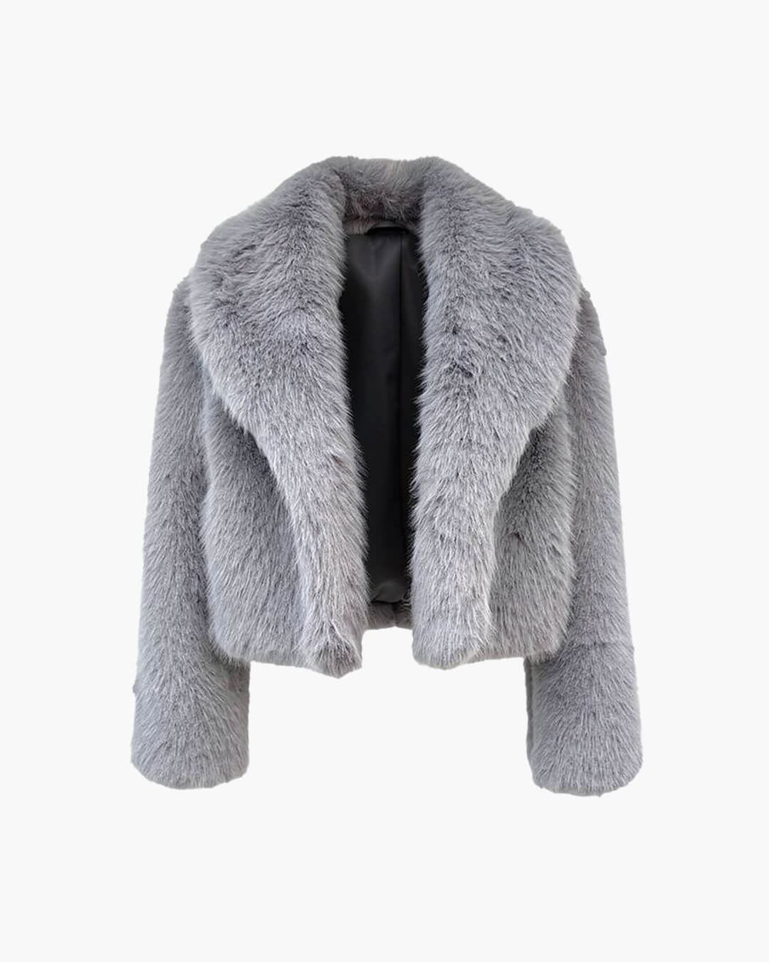 SOERA Andrea Faux Fur Coat - Jackets - 3256809848645660-;ey1766488746540911470 Gray S