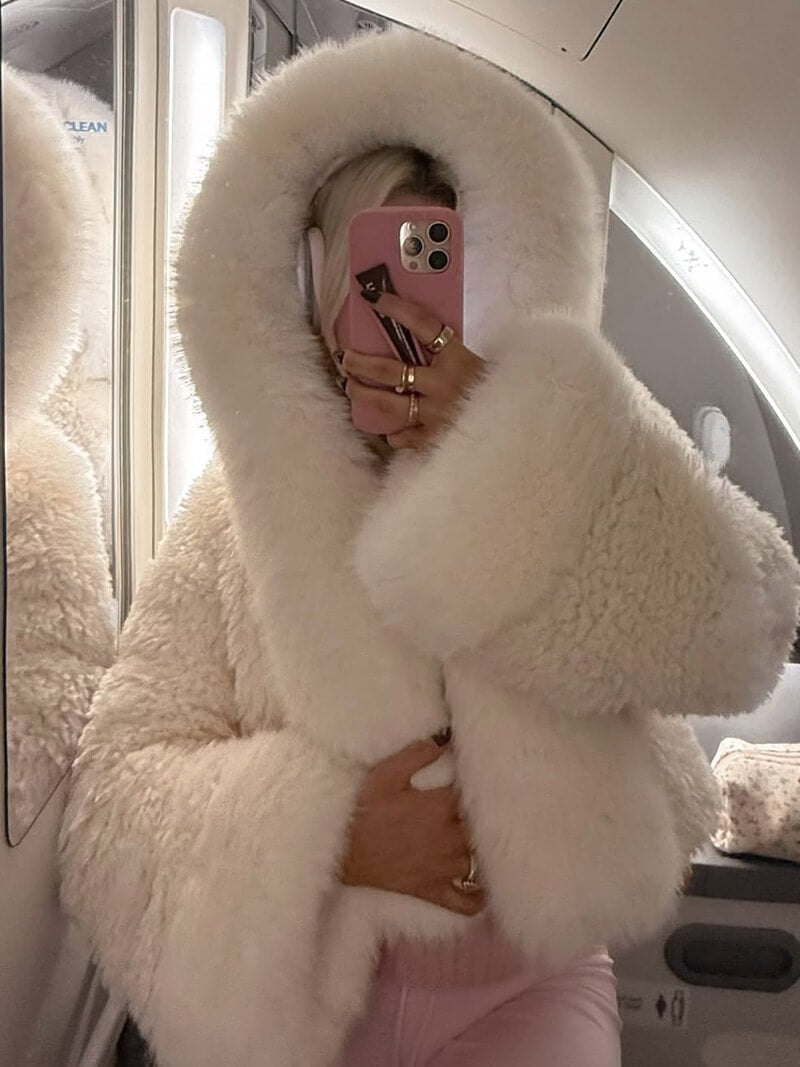 SOERA Henna Faux Fur Jacket - jackets -  White S