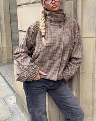 Melanie Hundetannstående Kragejakke