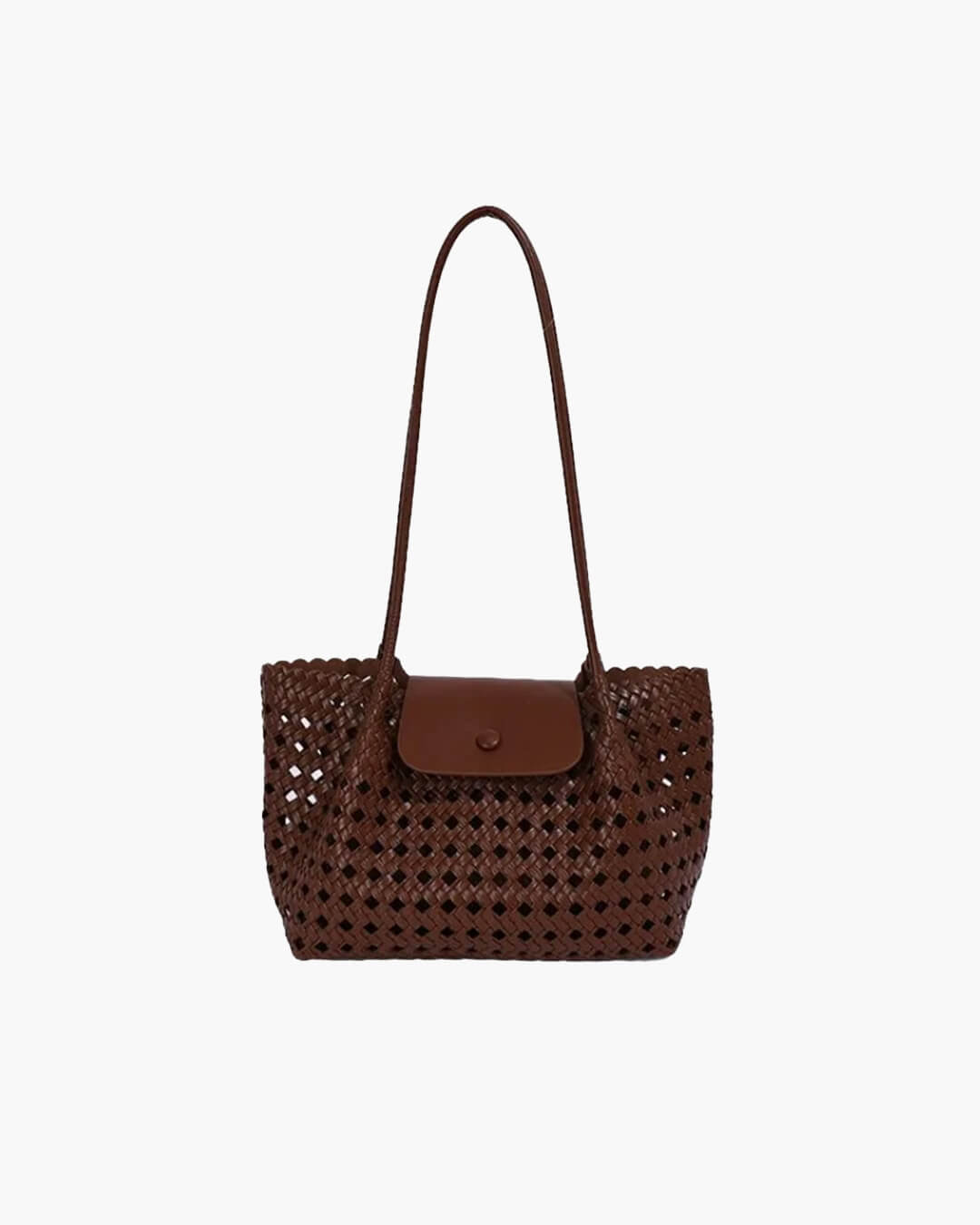 Marina Embossed Shoulder Bag - removing logo