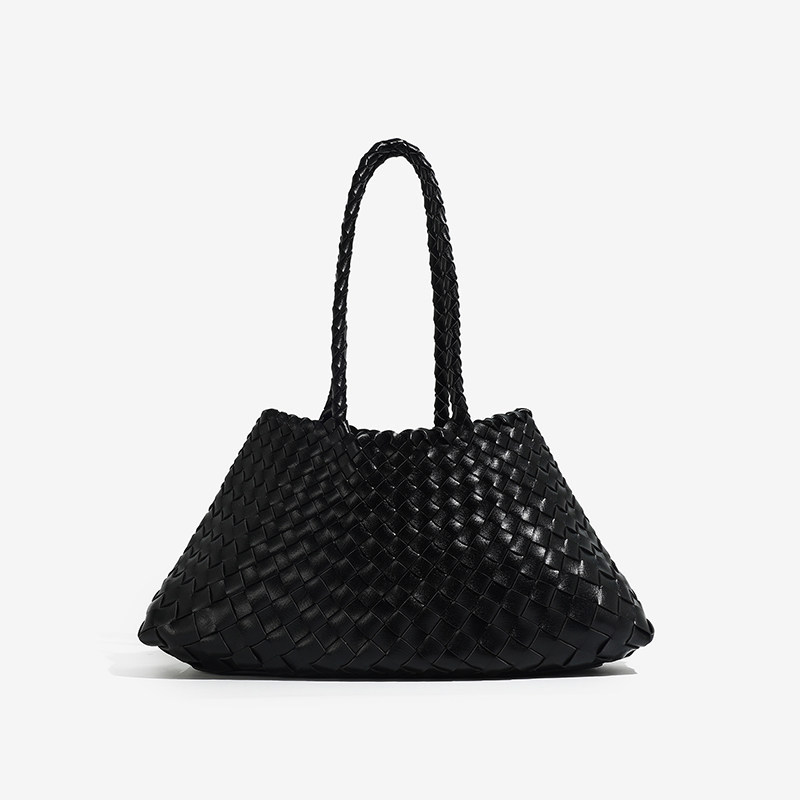 Marissa Vegan Leather Woven Bag Medium