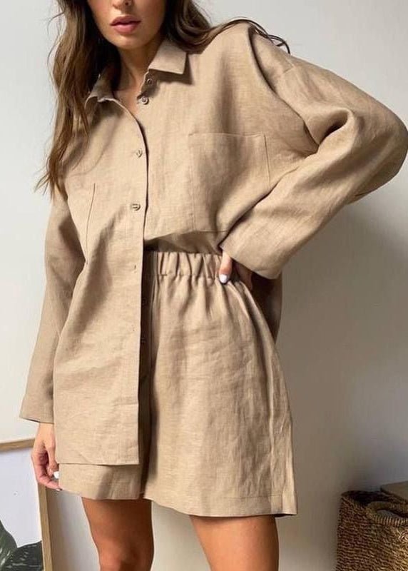 Aelita Relaxed Lin Co-Ord Sett