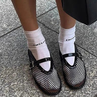 Elena Mesh Ballettflats
