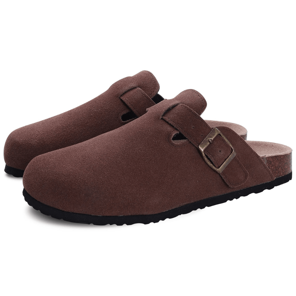 SOERA Minerva Adjustable Buckle Slip - On Sandals - Shoes -  Red 36